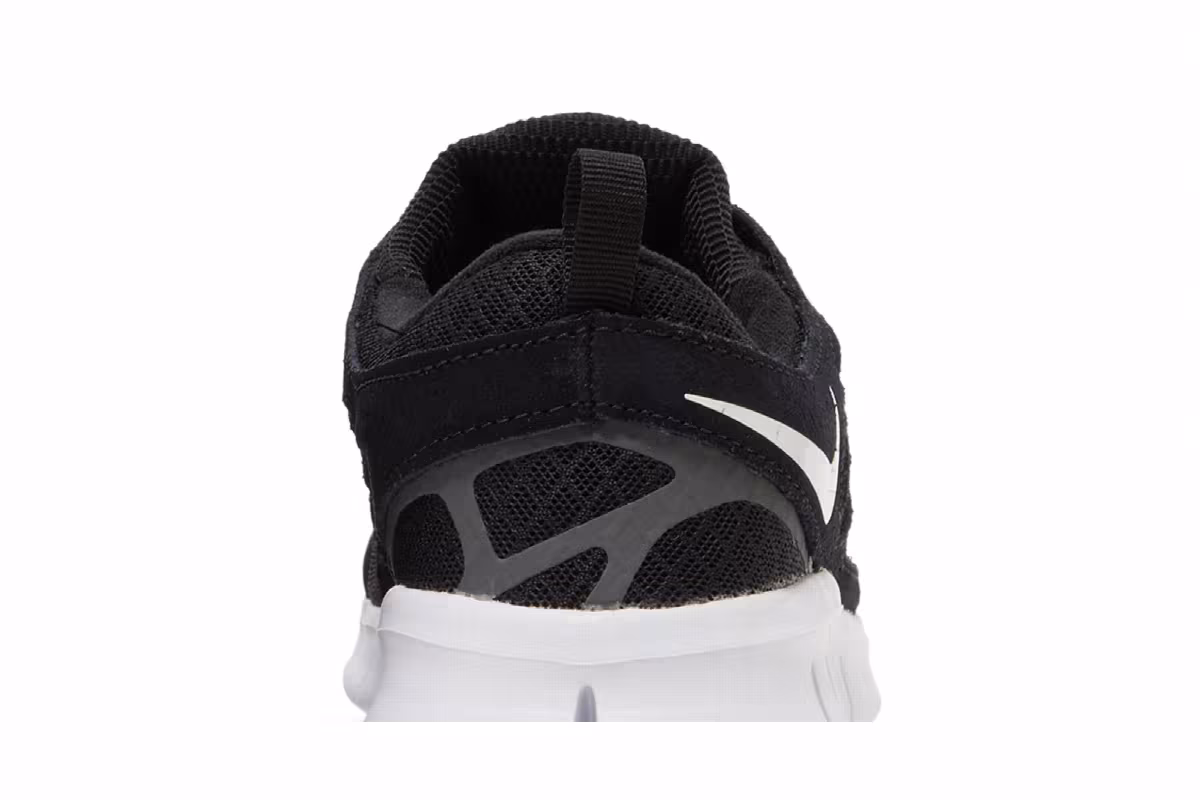 Nike Free Run 2 GS Black White, view 8
