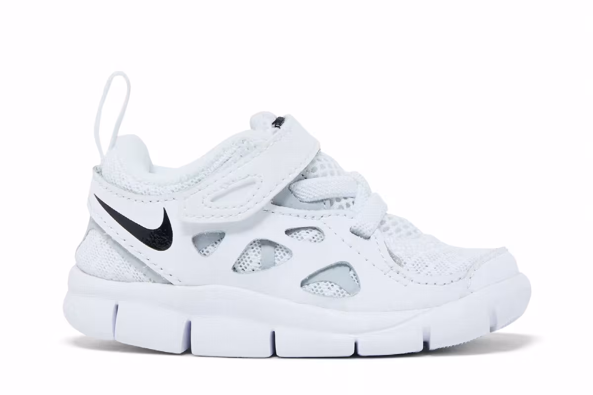 Nike Free Run 2 TD White Black, view 2