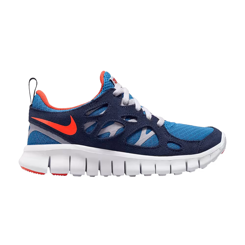 Nike Free Run 2 GS Light Photo Blue Orange