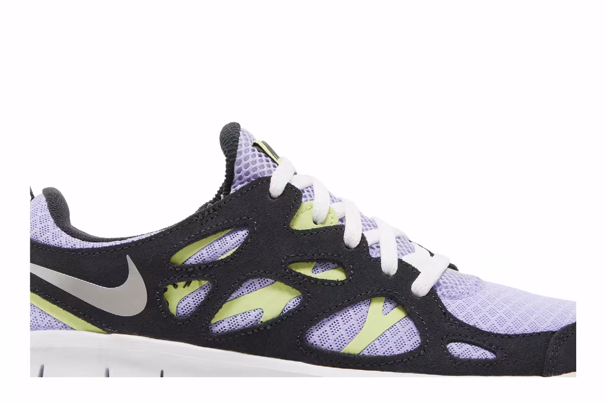Nike Free Run 2 GS Purple Pulse Light Lemon Twist, view 3