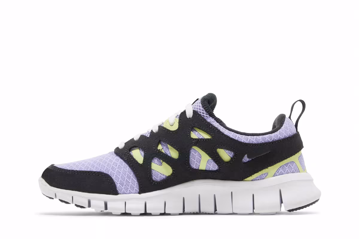 Nike Free Run 2 GS Purple Pulse Light Lemon Twist, view 4