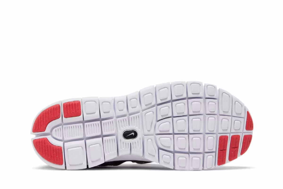 Nike Free Run 2 GS Black Siren Red, view 5