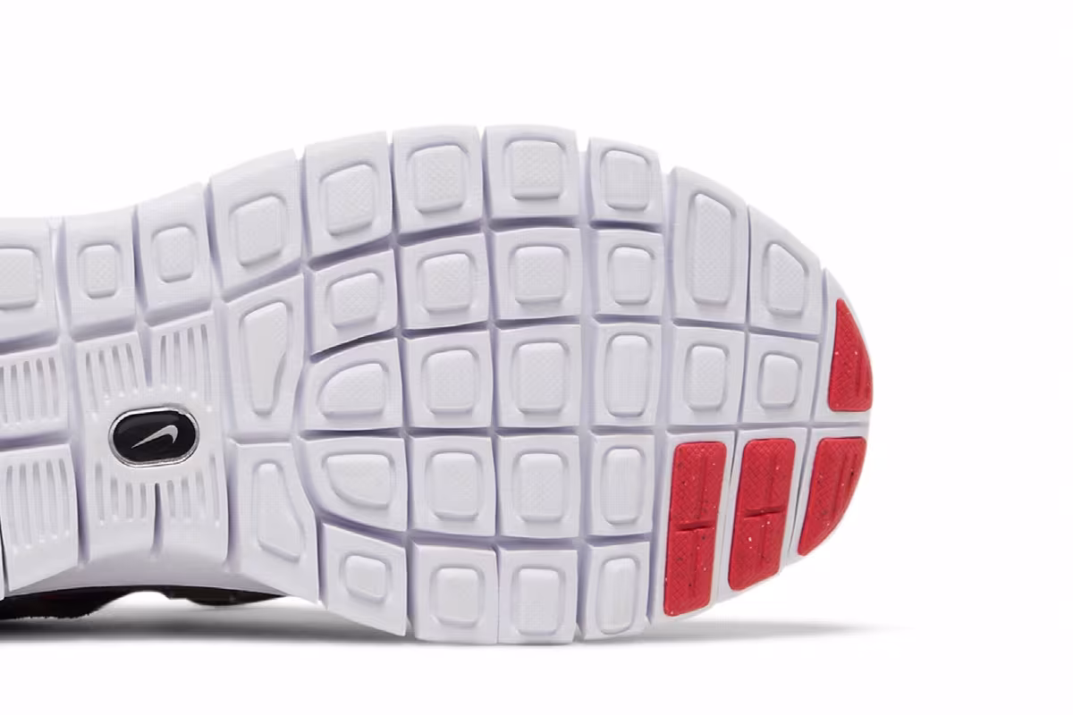 Nike Free Run 2 GS Black Siren Red, view 6