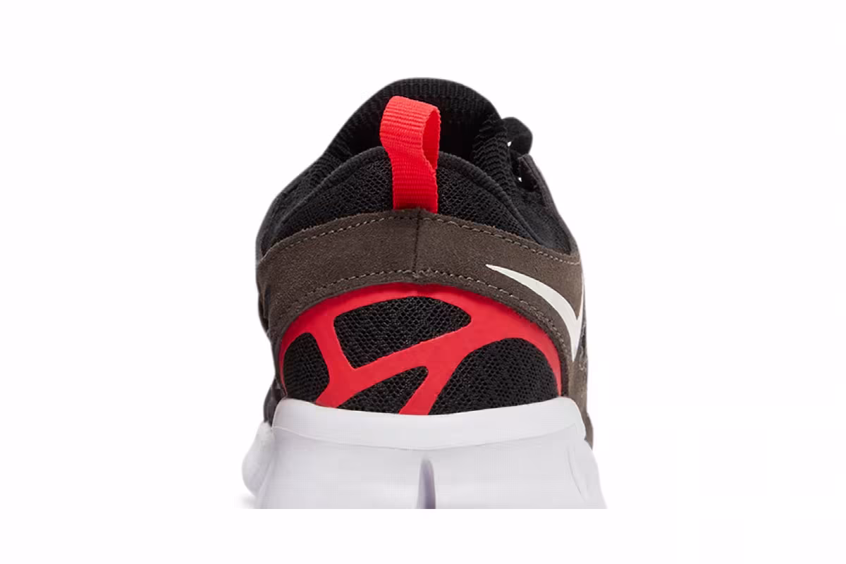 Nike Free Run 2 GS Black Siren Red, view 8