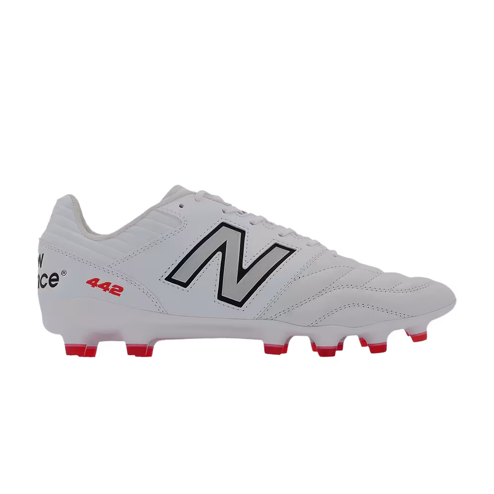New Balance 442v2 Pro HG Wide White Black Red