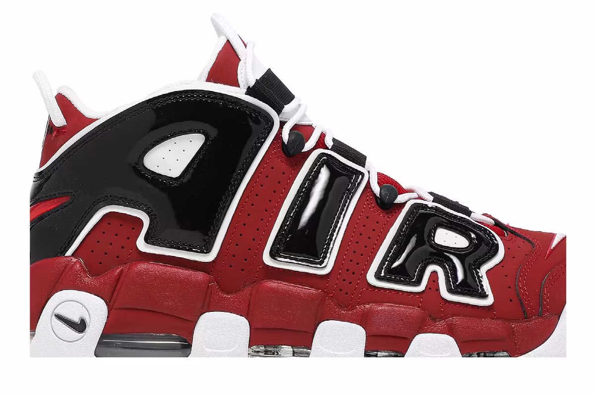 Nike Air More Uptempo Bulls 2021, view 3