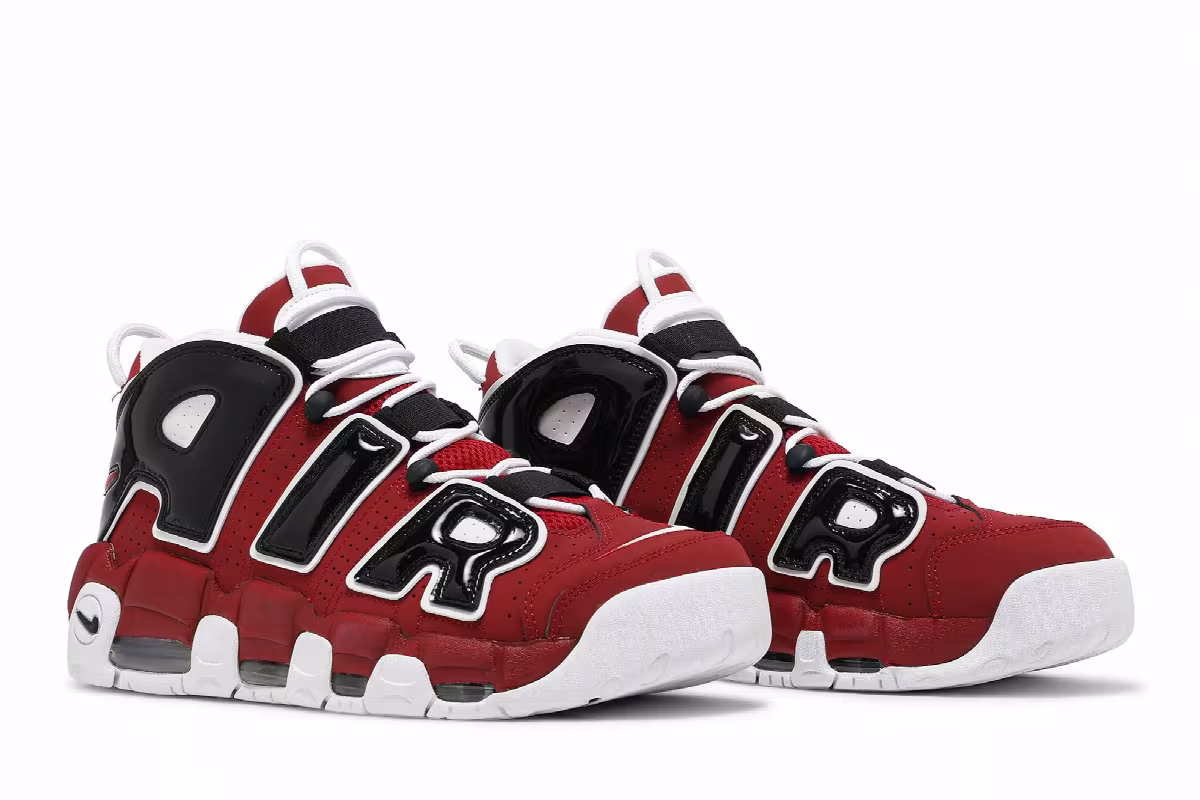 Nike Air More Uptempo Bulls 2021, view 9