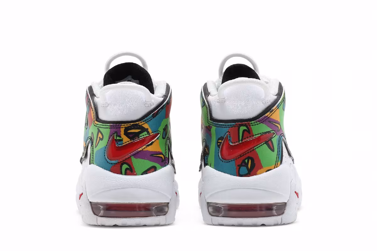 Nike Air More Uptempo Peace, Love, Basketball, view 7