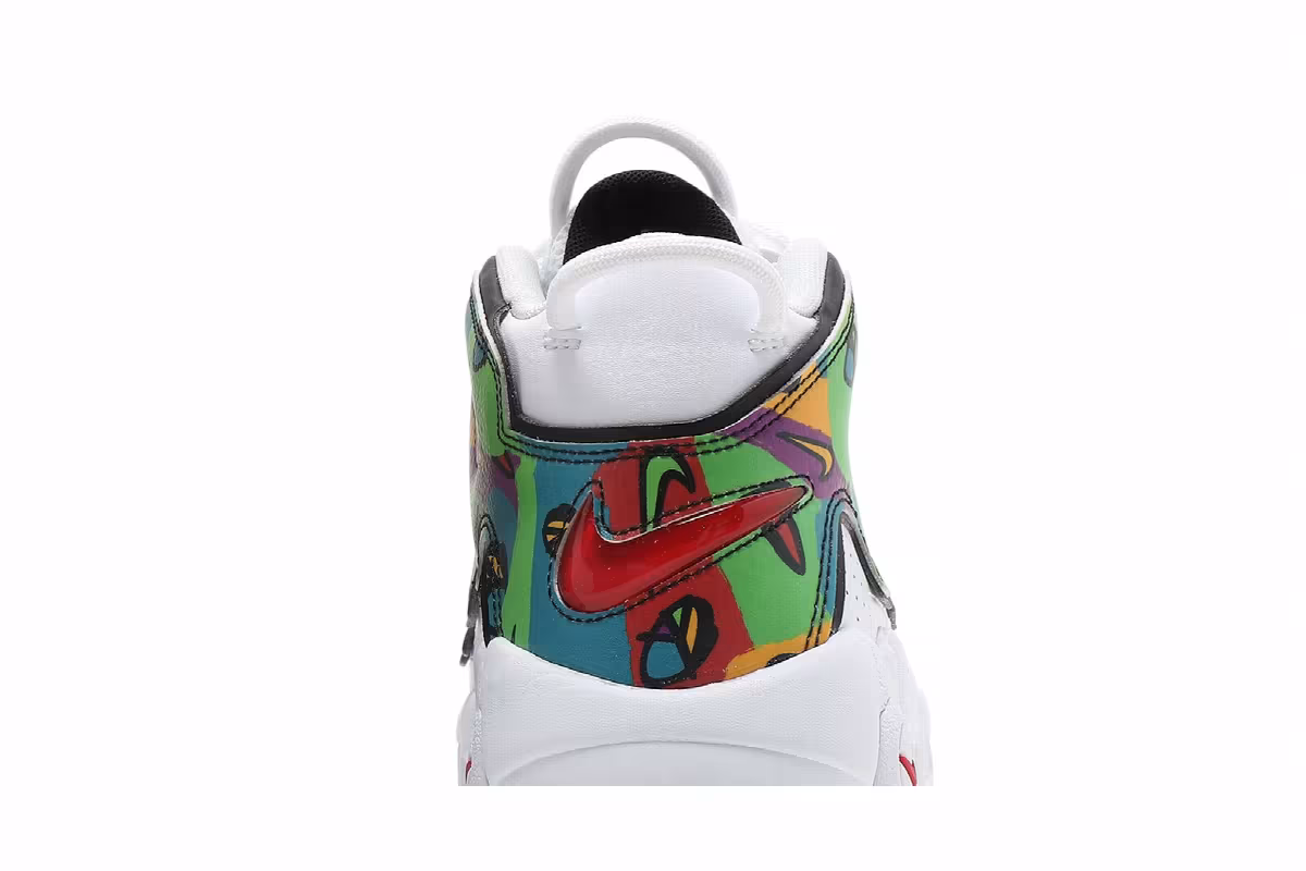 Nike Air More Uptempo Peace, Love, Basketball, view 8