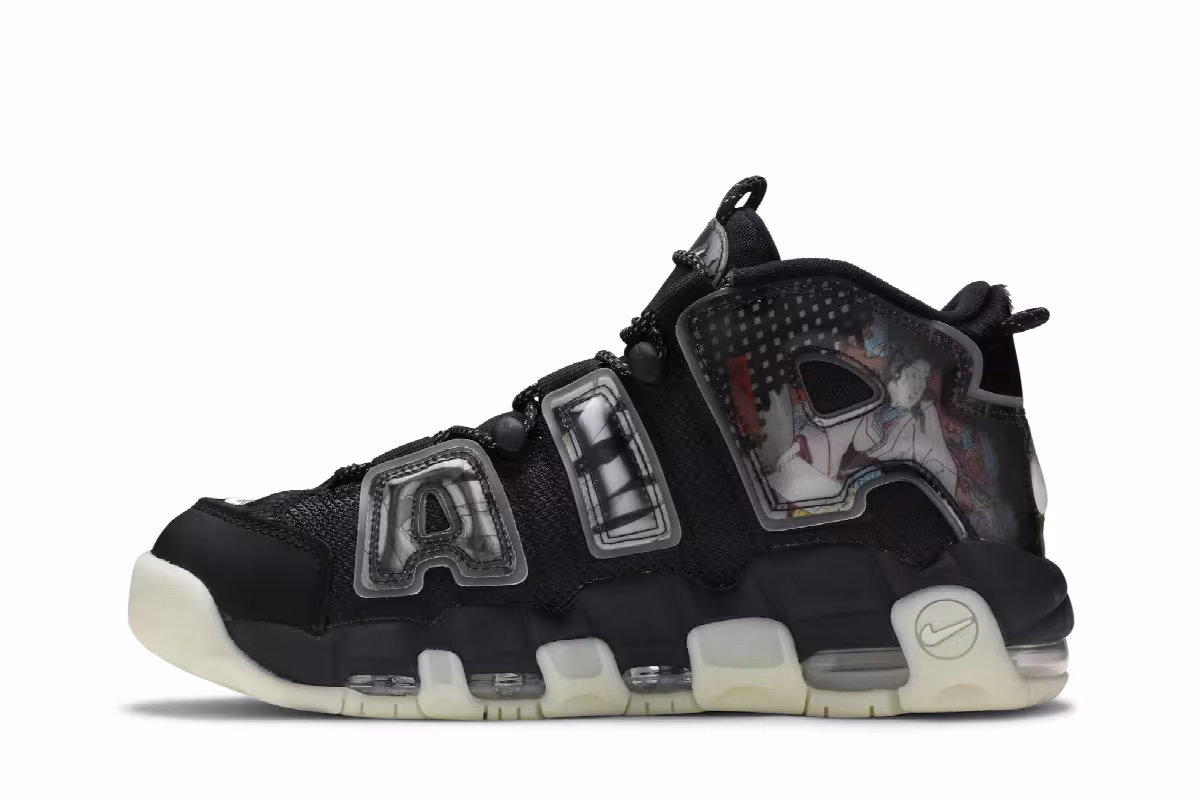 Nike Air More Uptempo Utagawa Kuniyoshi, view 4