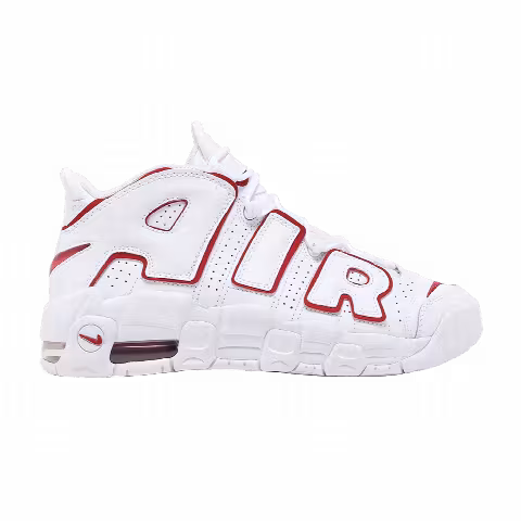 Nike Air More Uptempo GS 'White Varsity Red' 2021