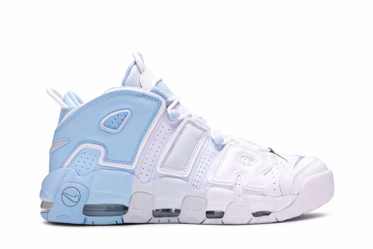 Nike Air More Uptempo Psychic Blue, view 2