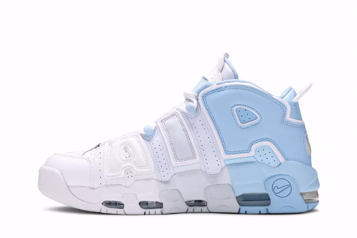 Nike Air More Uptempo Psychic Blue, view 4