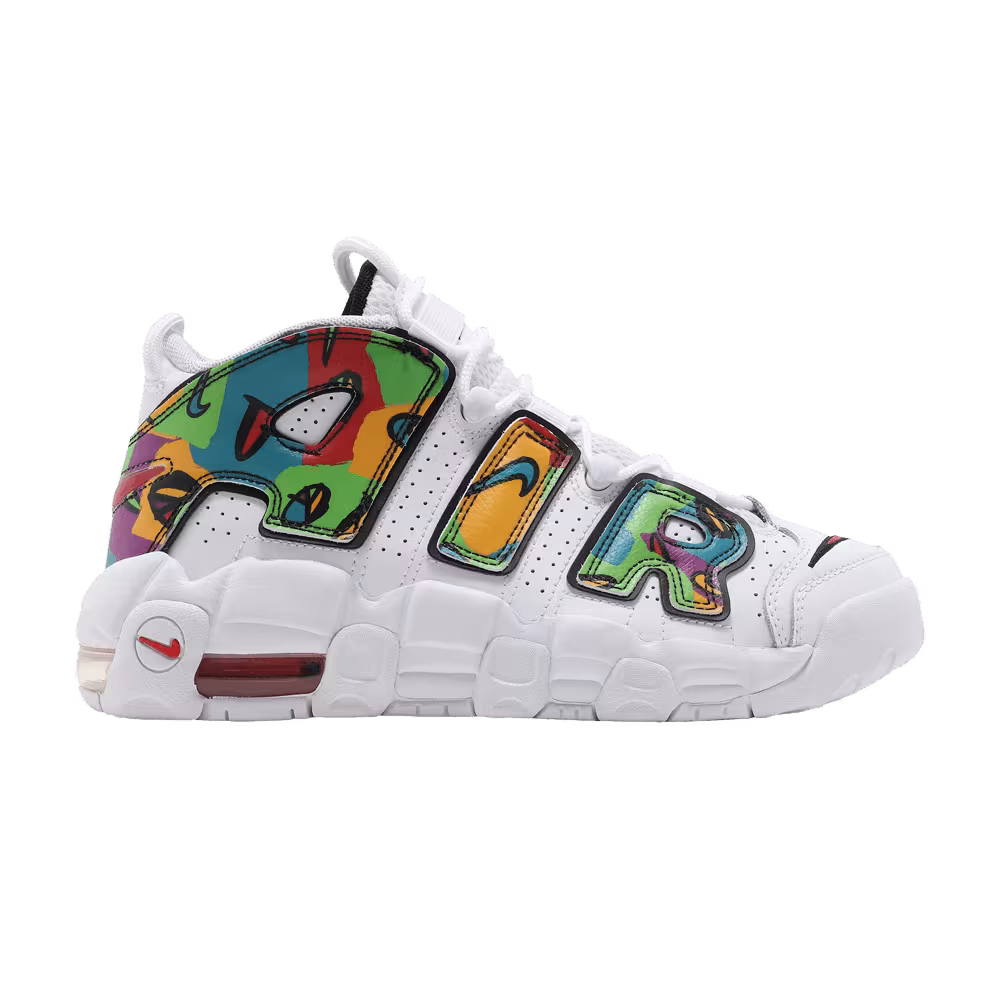 Nike Air More Uptempo GS Peace, Love, Basketball