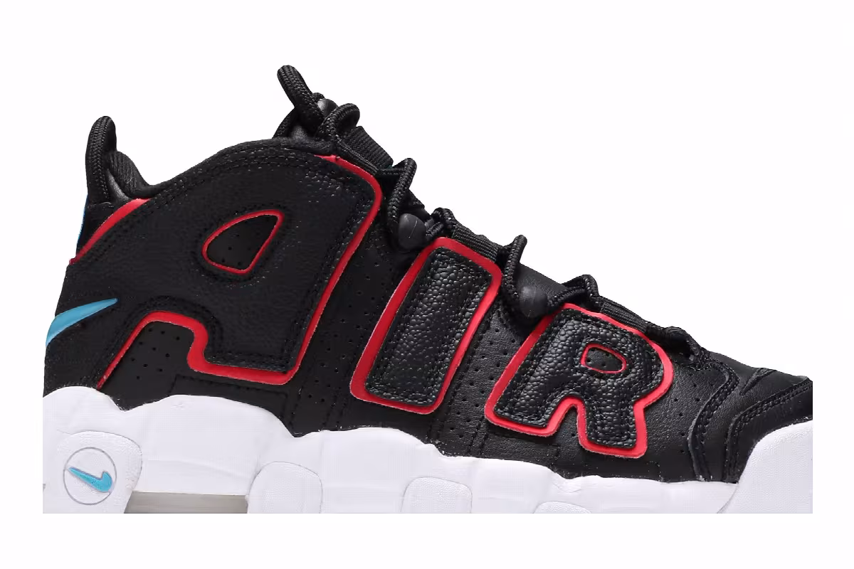 Nike Air More Uptempo GS Bred, view 3