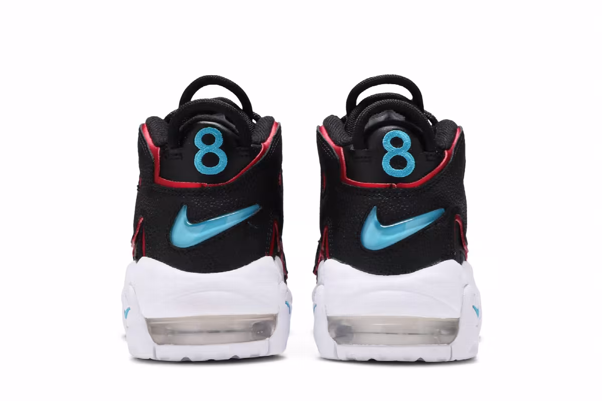 Nike Air More Uptempo GS Bred, view 7