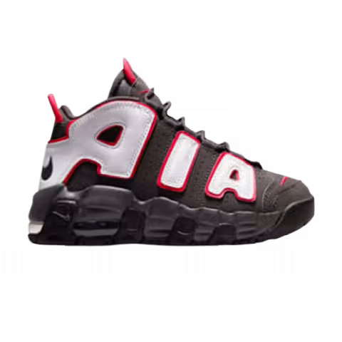 Nike Air More Uptempo PS 'Medium Ash Siren Red White'