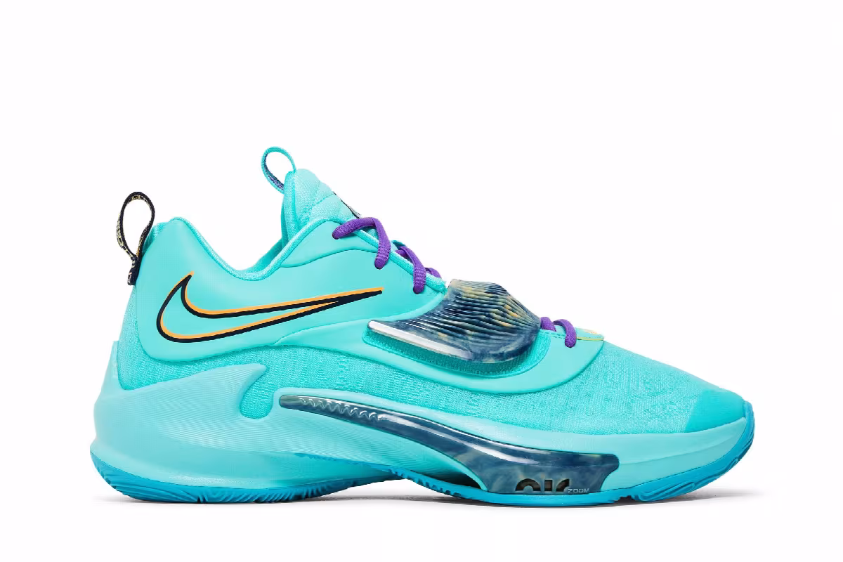 Nike Zoom Freak 3 EP Aqua, view 2