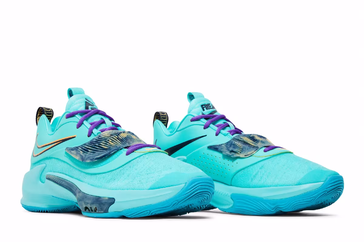 Nike Zoom Freak 3 EP Aqua, view 9