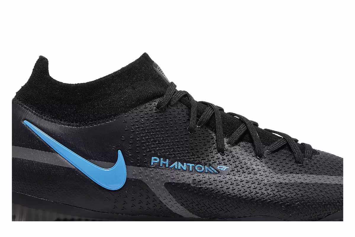 Nike Phantom GT2 DF Elite FG Black Iron Grey, view 3