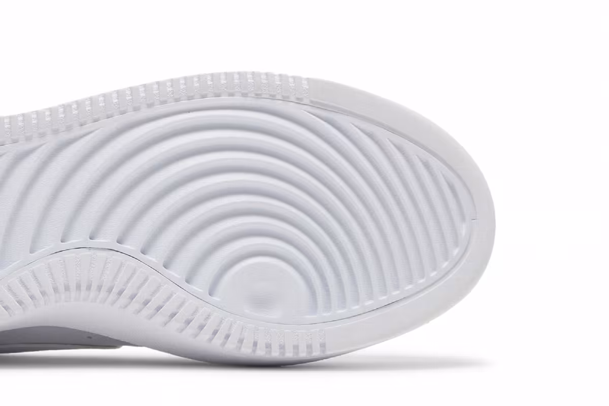Nike Women's Court Vision Alta Triple White, view 6