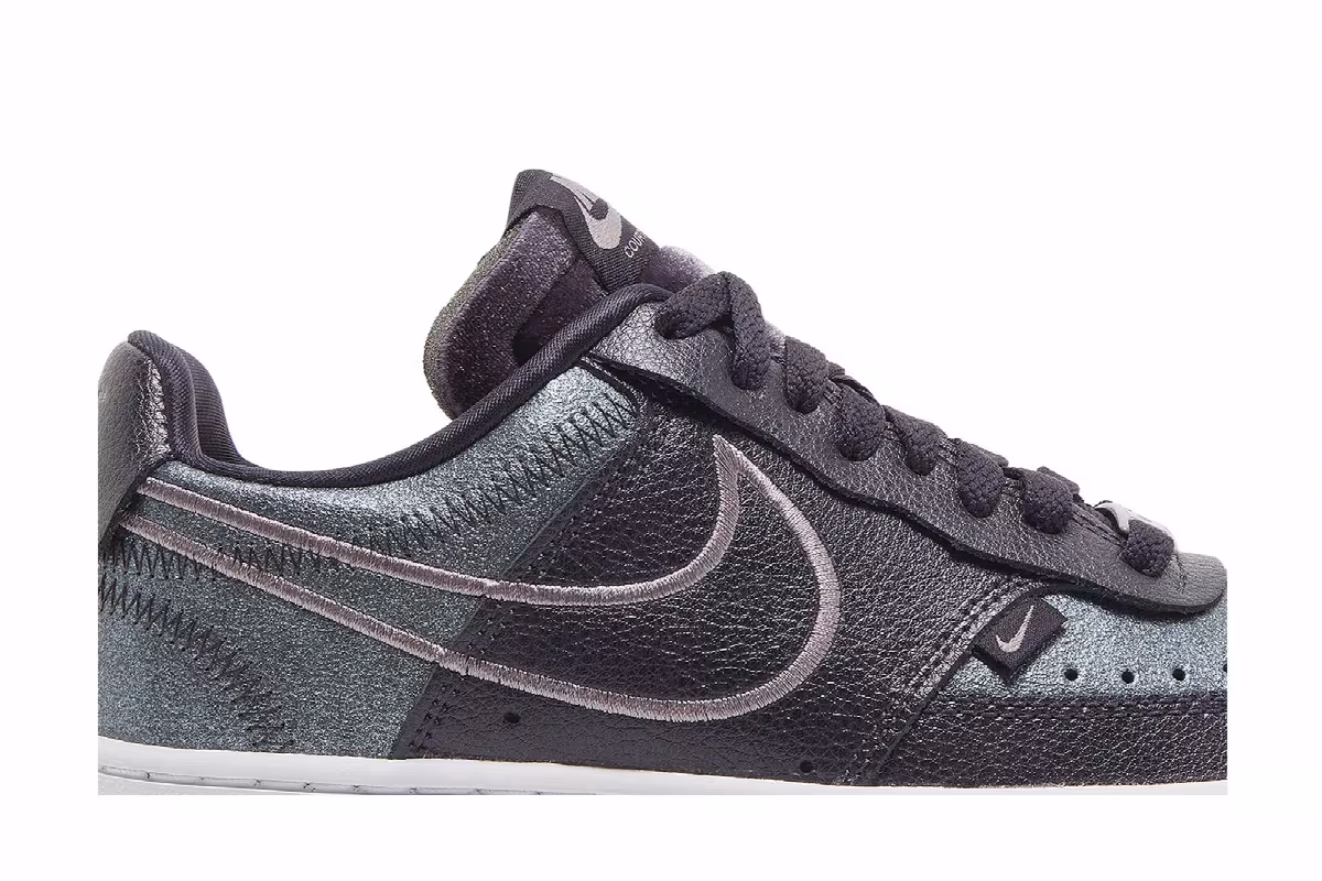 Nike Women's Court Vision Low Premium Cave Purple, view 3
