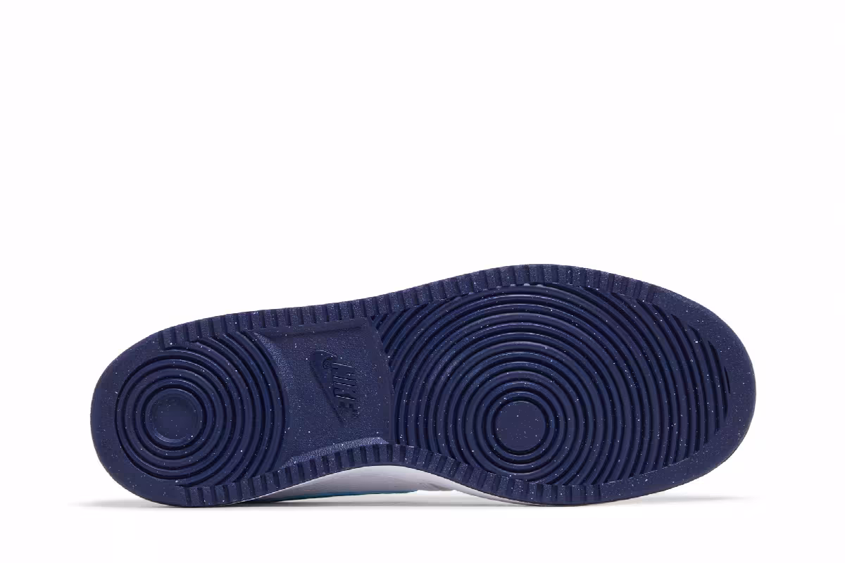 Nike Court Vision Low White Turquoise Blue, view 5
