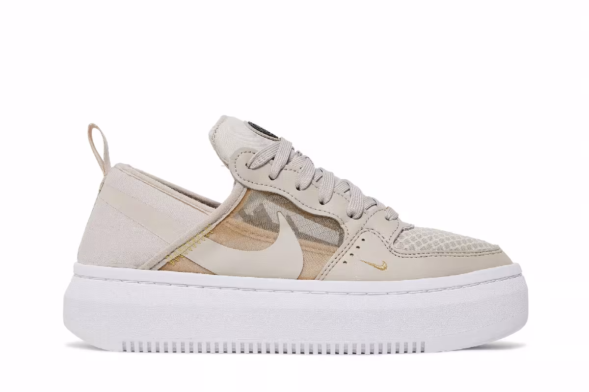 Nike Women's Court Vision Alta TXT Cream, view 2