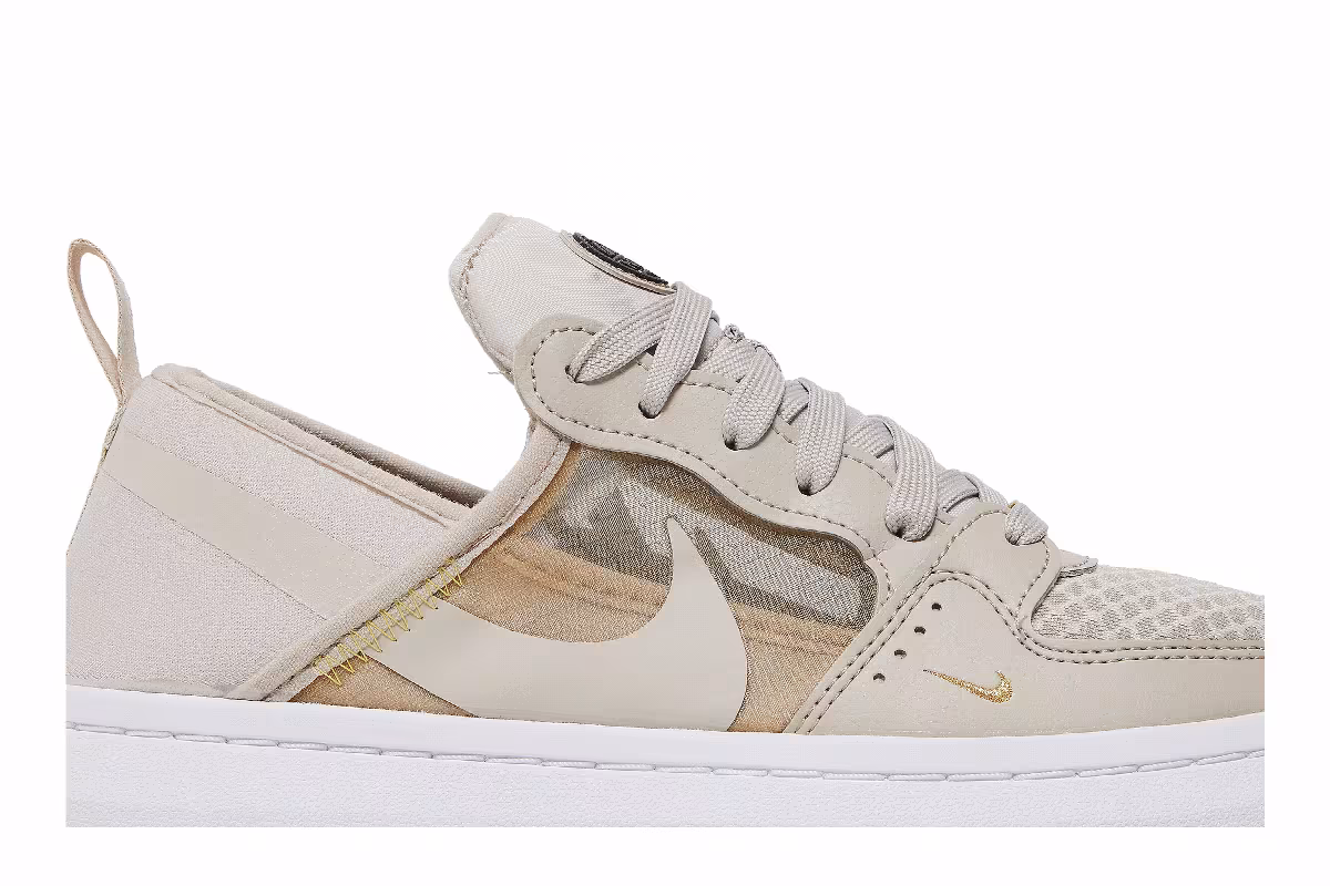 Nike Women's Court Vision Alta TXT Cream, view 3