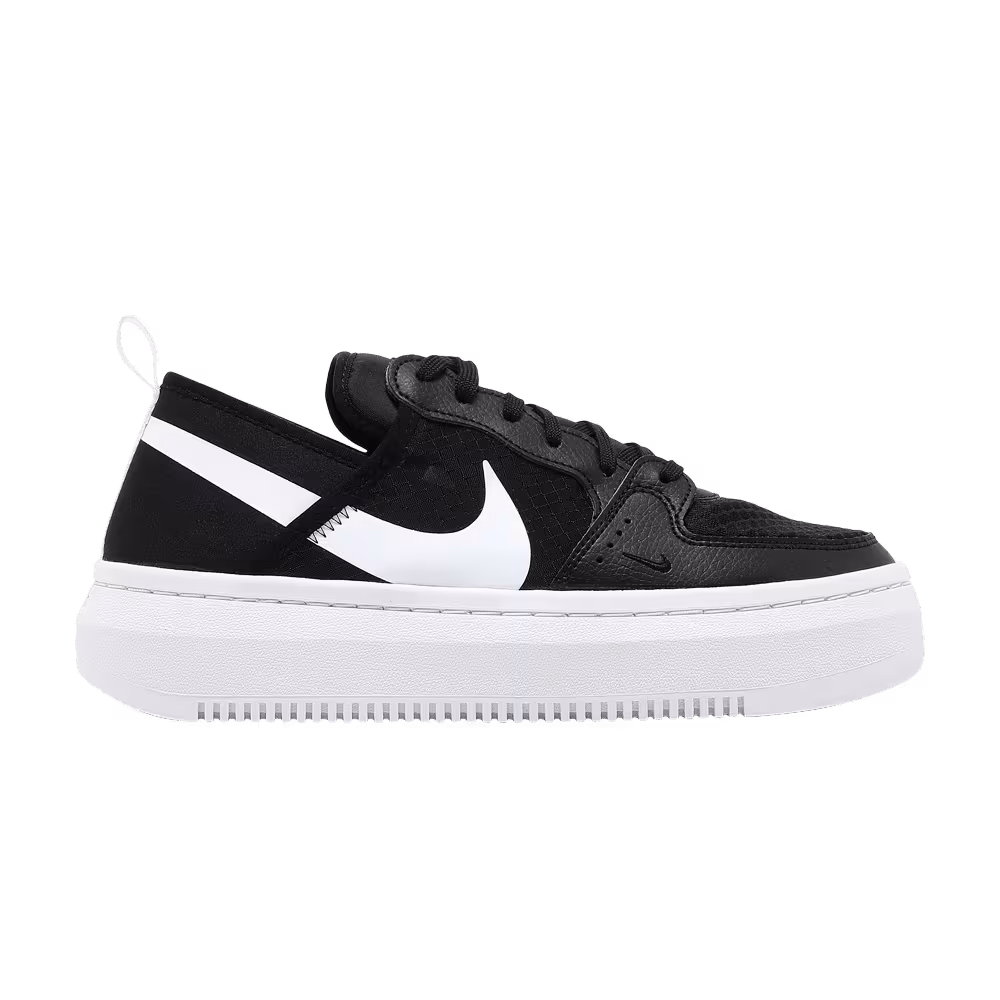 Nike Women's Court Vision Alta TXT Black White