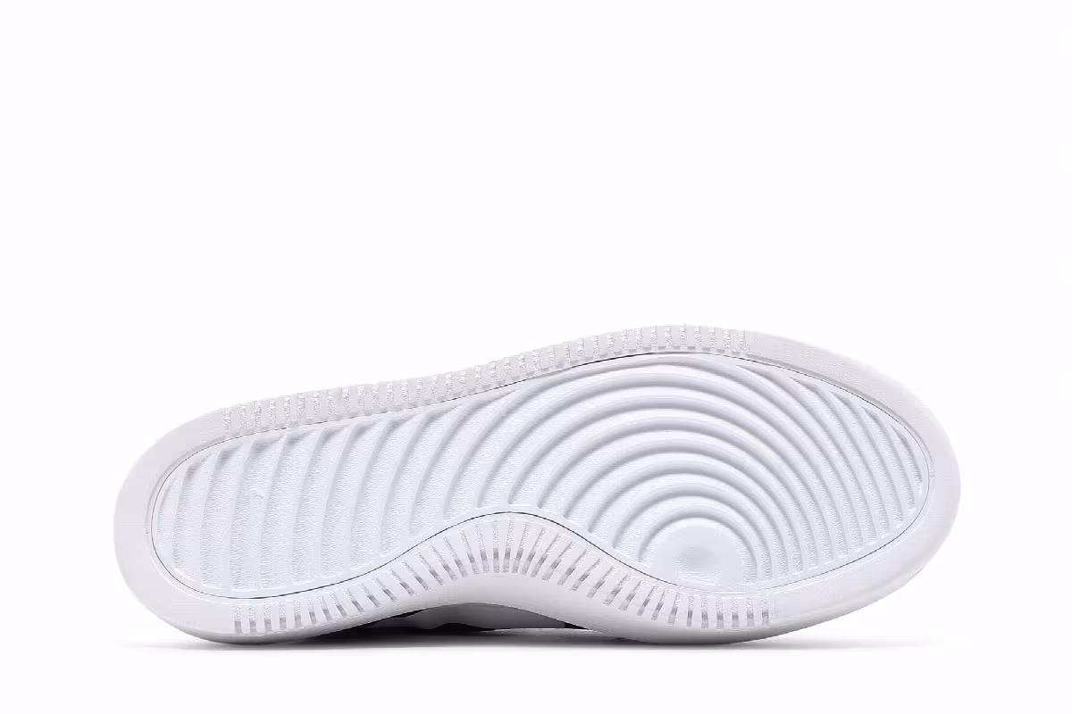 Nike Women's Court Vision Alta TXT Black White, view 5