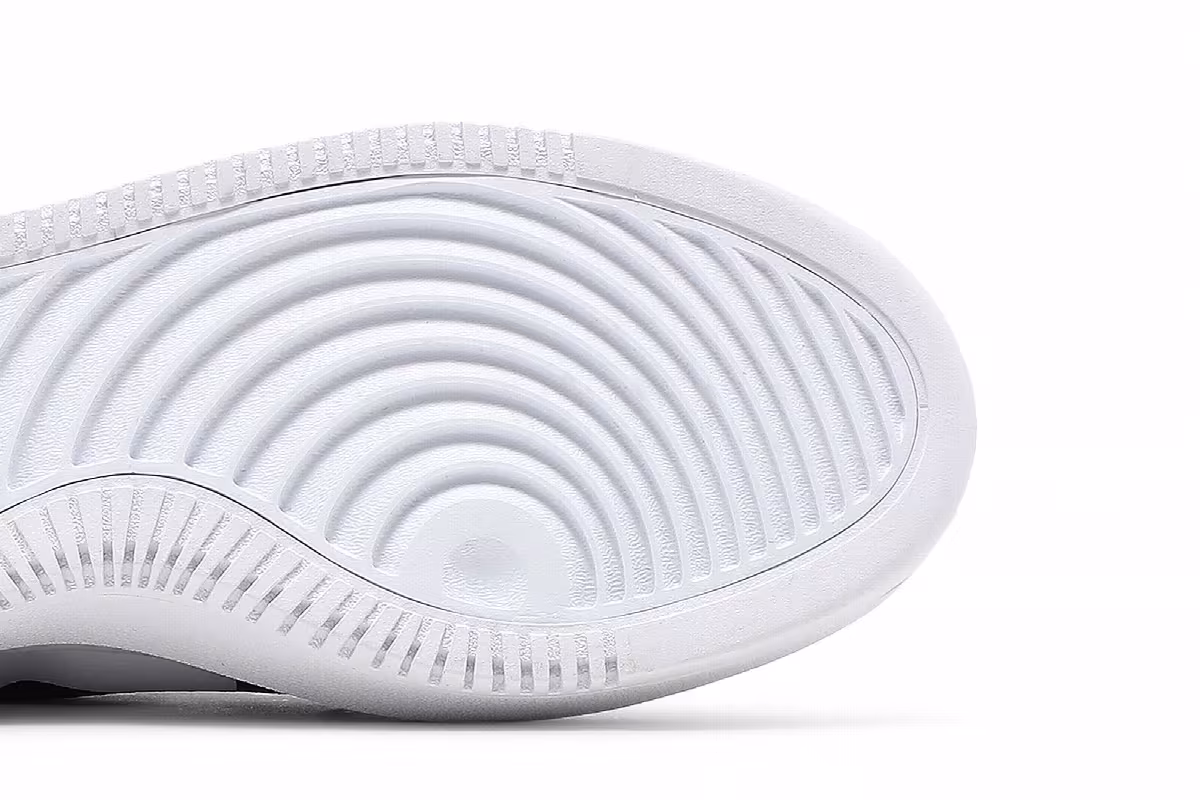Nike Women's Court Vision Alta TXT Black White, view 6