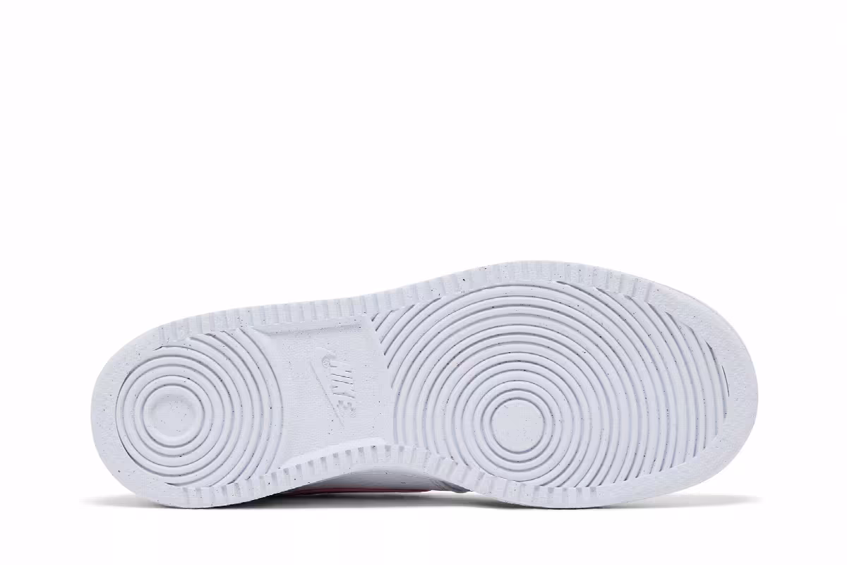 Nike Women's Court Vision Low Next Nature White Pink Oxford, view 5