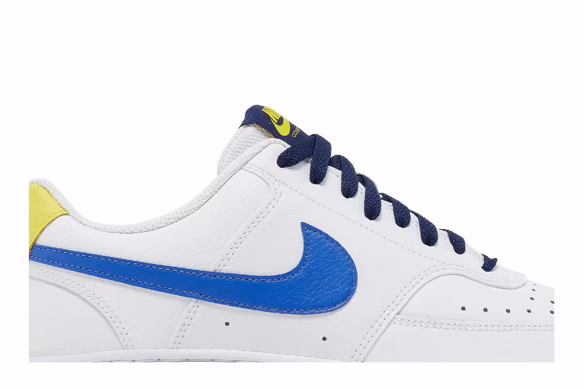 Nike Court Vision Low White Blue Void, view 3