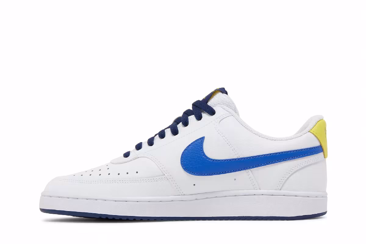 Nike Court Vision Low White Blue Void, view 4