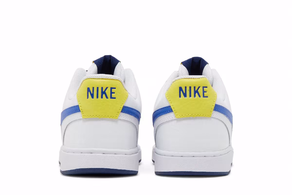 Nike Court Vision Low White Blue Void, view 7