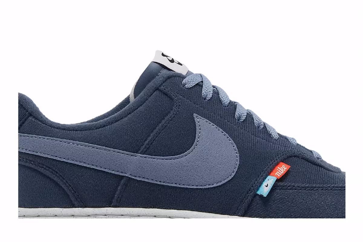 Nike Court Vision Low Next Nature Thunder Blue, view 3