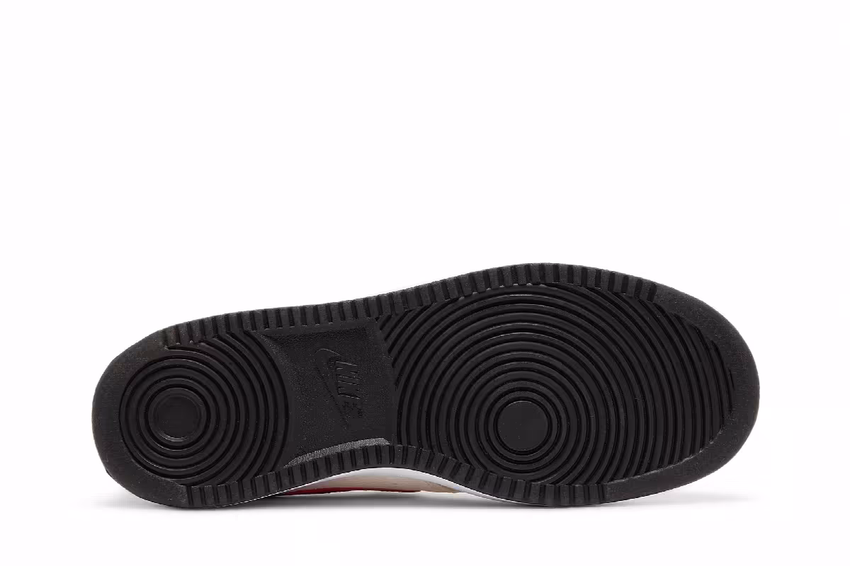 Nike Court Vision Low Sail University Red, view 5