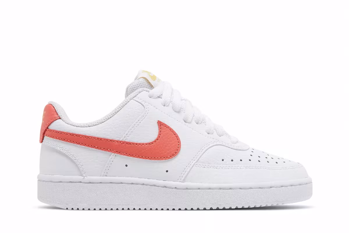 Nike Women's Court Vision Low White Magic Ember, view 2