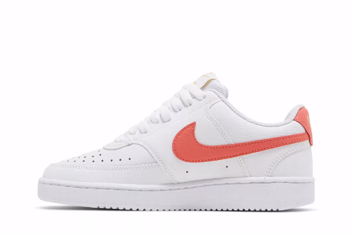 Nike Women's Court Vision Low White Magic Ember, view 4
