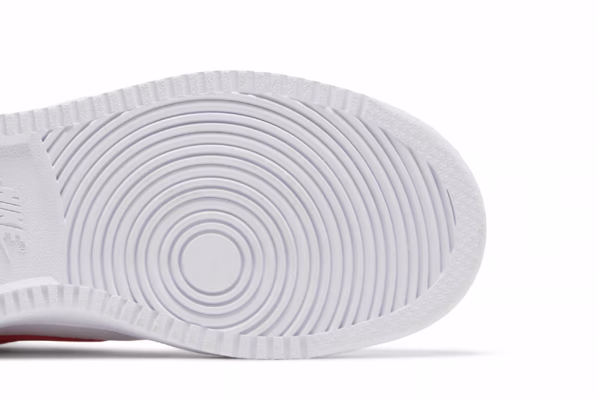 Nike Women's Court Vision Low White Magic Ember, view 6
