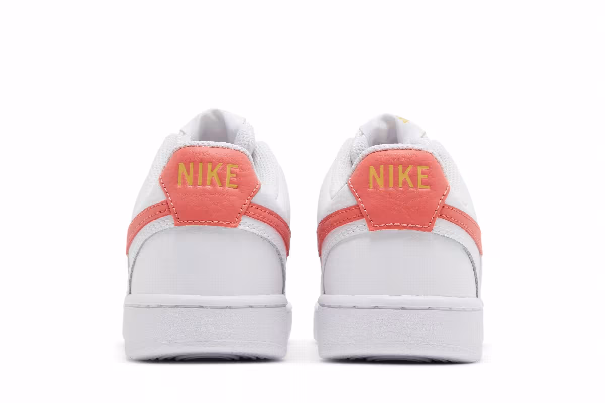 Nike Women's Court Vision Low White Magic Ember, view 7