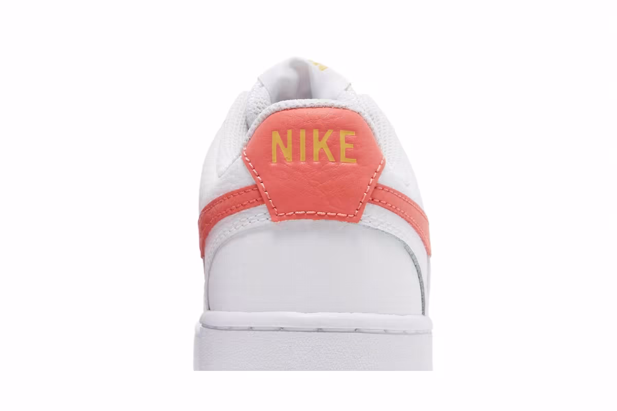 Nike Women's Court Vision Low White Magic Ember, view 8
