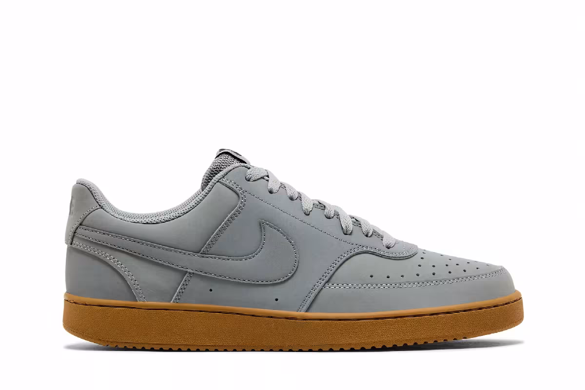 Nike Court Vision Low Particle Grey Wheat, view 2