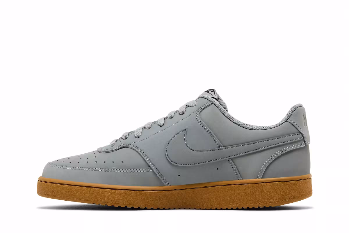 Nike Court Vision Low Particle Grey Wheat, view 4