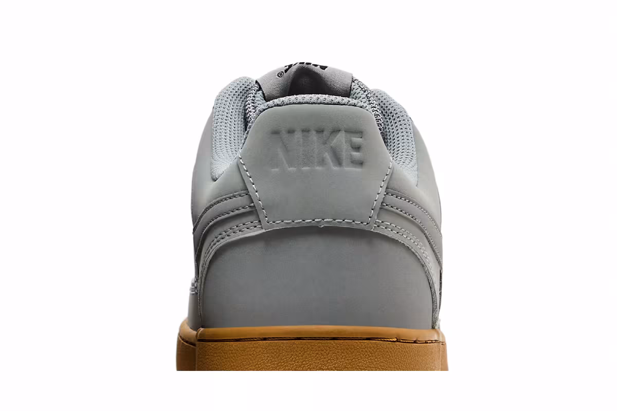 Nike Court Vision Low Particle Grey Wheat, view 8