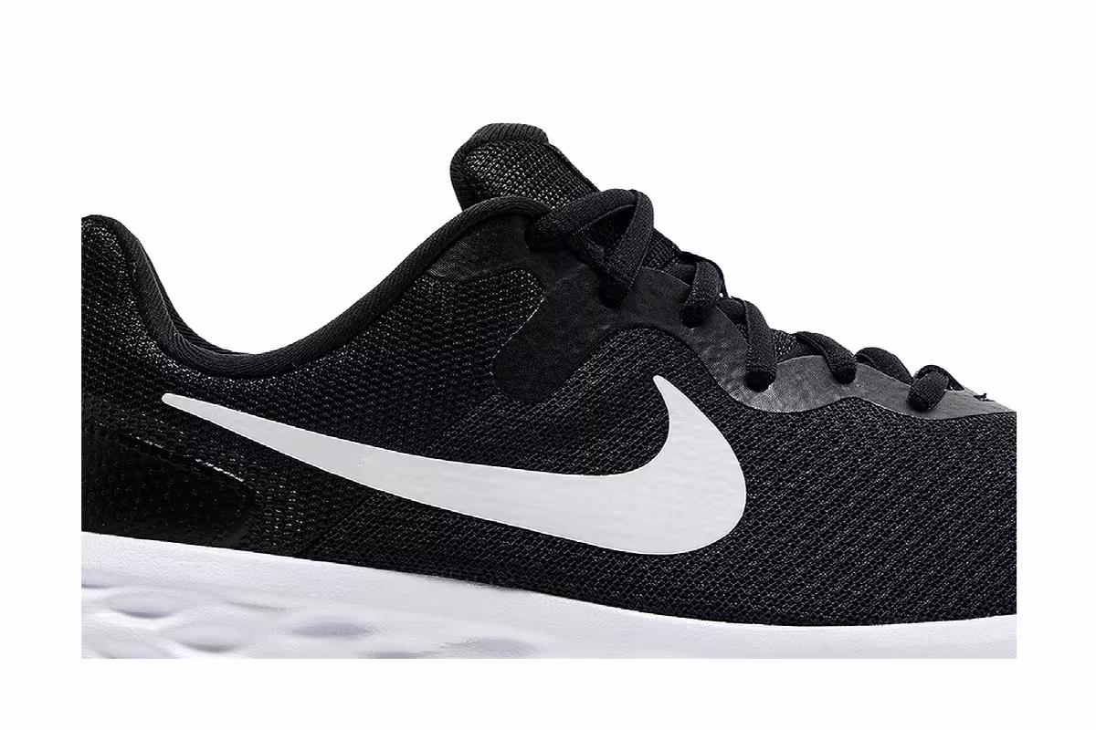 Nike Revolution 6 Next Nature Black White, view 3