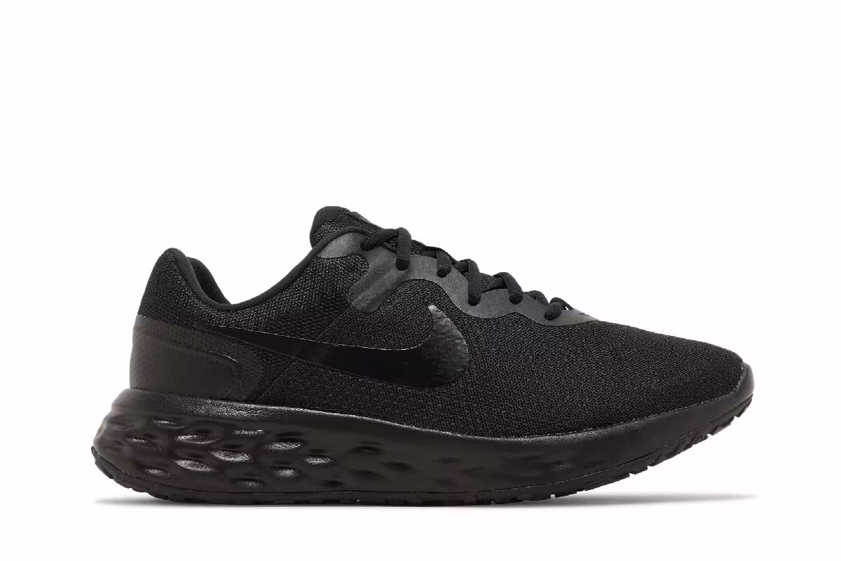Nike Revolution 6 Black Dark Smoke Grey, view 2