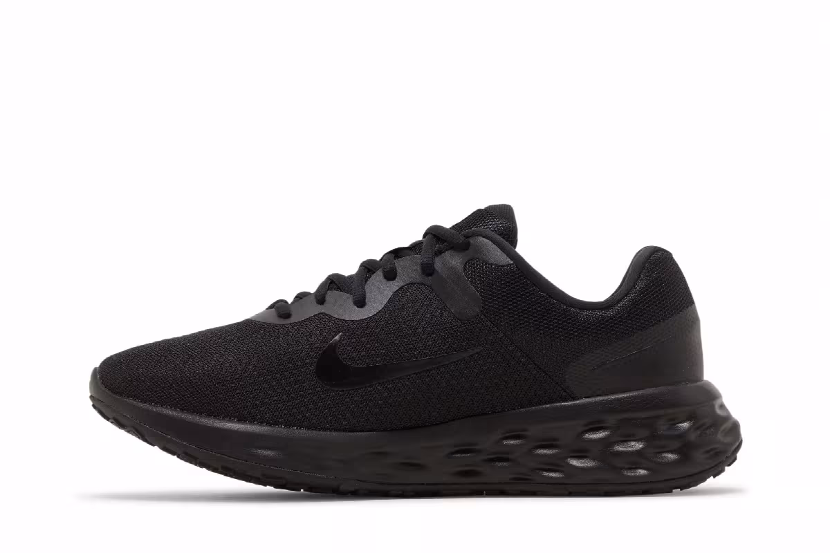 Nike Revolution 6 Black Dark Smoke Grey, view 4