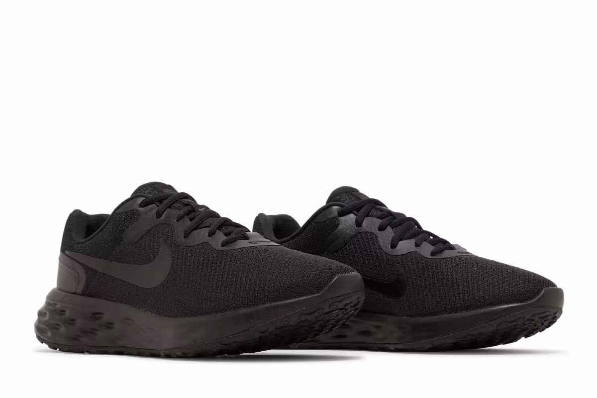 Nike Revolution 6 Black Dark Smoke Grey, view 9